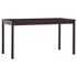 Maison Madeleine -  9 Piece Dining Set Pinewood Dark Brown